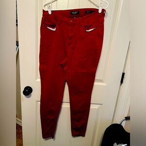 Maurice’s red pants